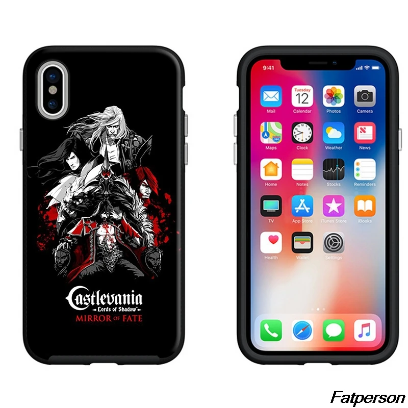 Castlevania Black soft Silicone TPU Phone Case Cover Shell For Apple iPhone X 8 8plus 7 7plus 6 6splus 6s 6plus 5 5s Coque cases | Мобильные