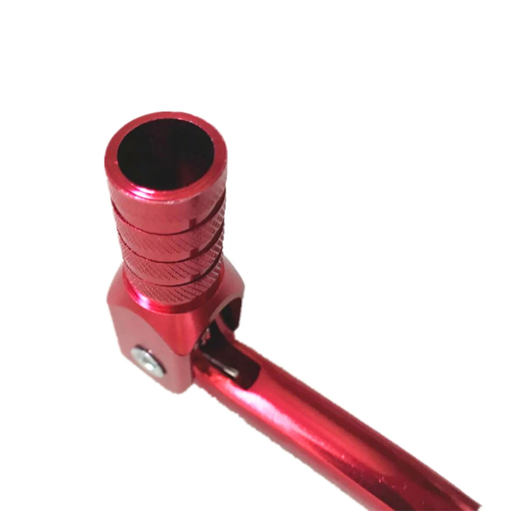 Красный Алюминиевый CNC Складной Рычаг для коробки передач анти осени мотоцикла ATV