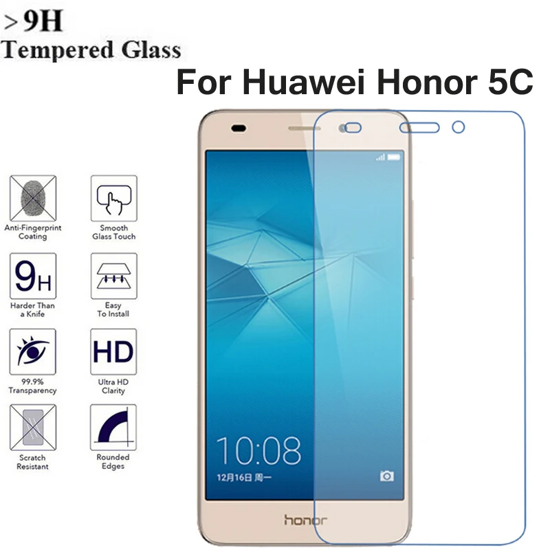 Закаленное стекло для Huawei Honor 5C защита экрана Hauwei Honor5c 5 2 дюйма 4G lte ГБ 16 стеклянная