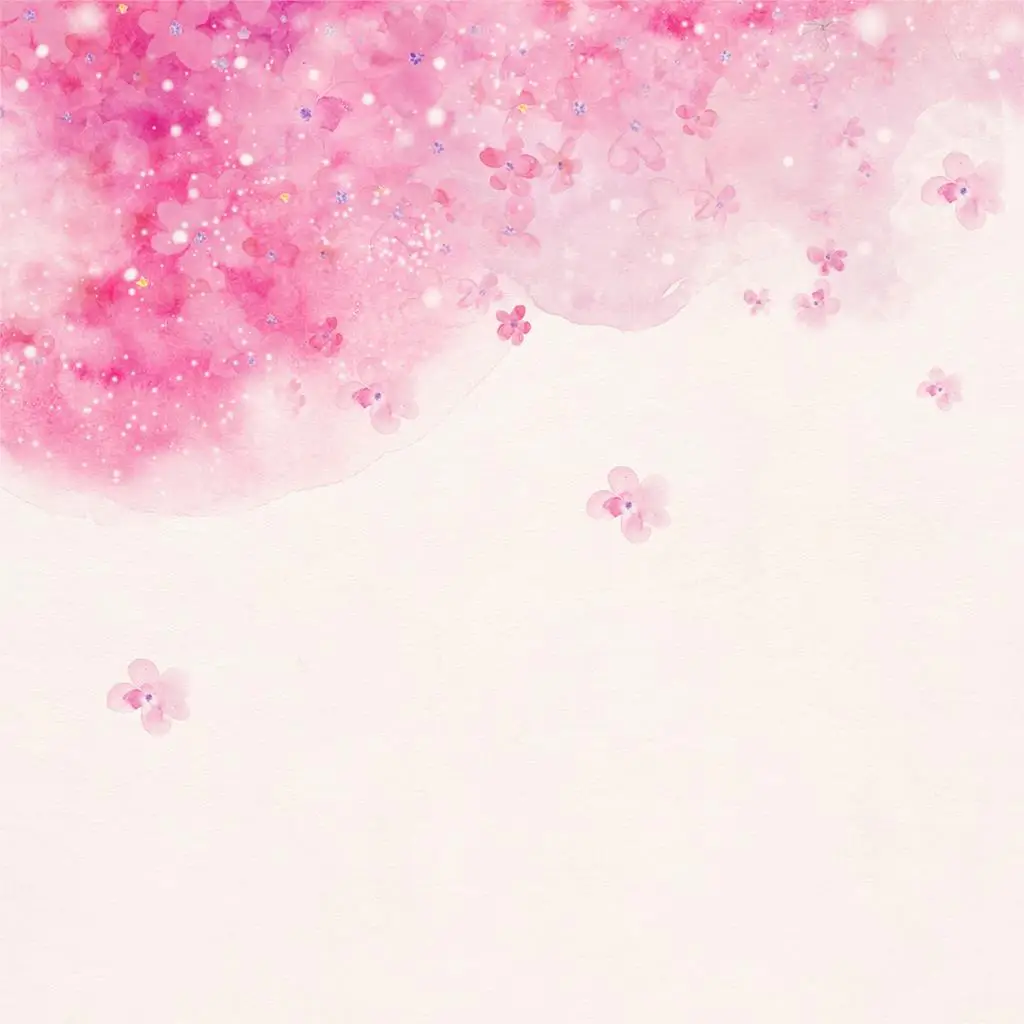 Allenjoy Рождественский фон для фотосъемки розовый цветок белый милый детский душ