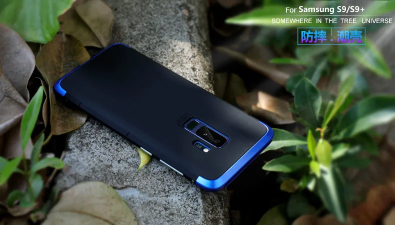 BOBYT для Galaxy S9 + ударопрочный армейский чехол с полной защитой алюминий пластик 3 в 1