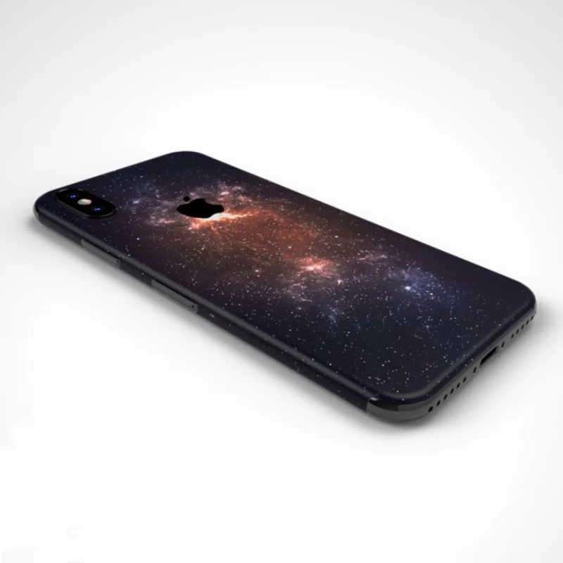 Наклейка на телефон для Apple 6/6S 7 8 Plus, наклейка на телефон для iPhone X XR Xs Max, защита задней крышки, пленка с бесплатной прозрачной крышкой