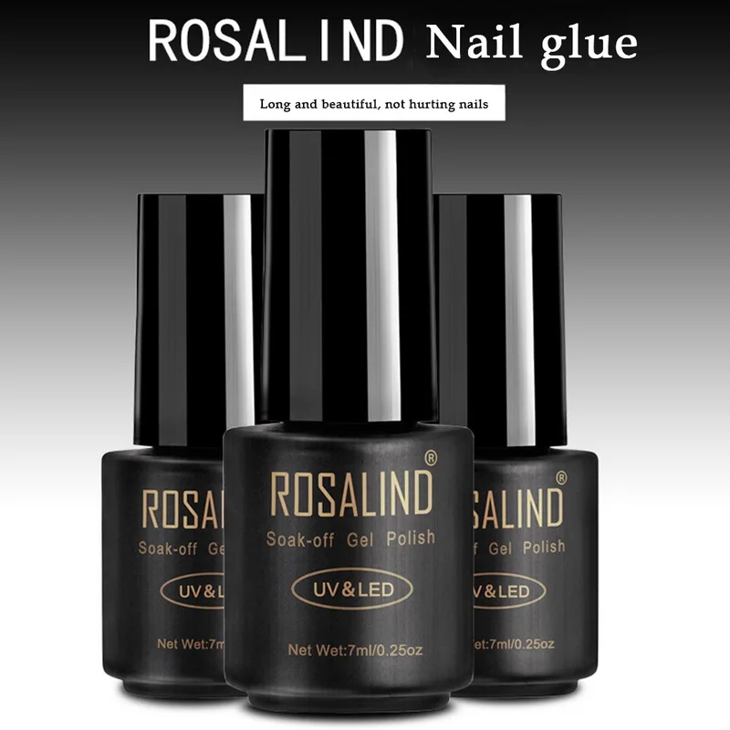 Набор для профессионального маникюра ROSALIND набор с УФ-лампой и гель-лаком 7 мл 4