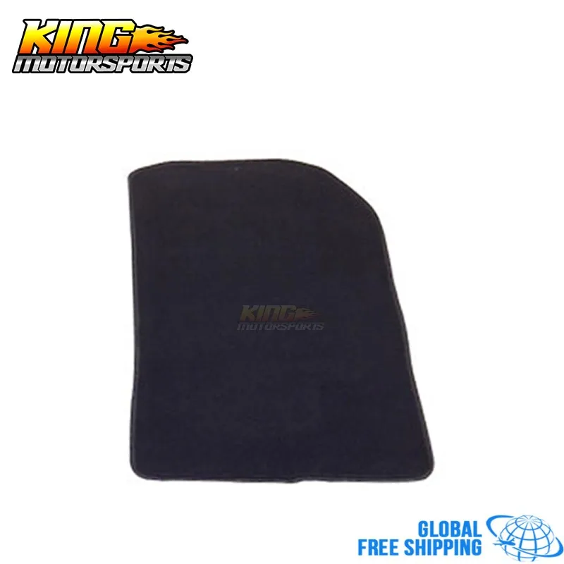 Подходит для 06-11 Honda Civic 2Dr 4Dr коврики ковер передний и задний нейлон черный 3 шт глобальная по всему миру