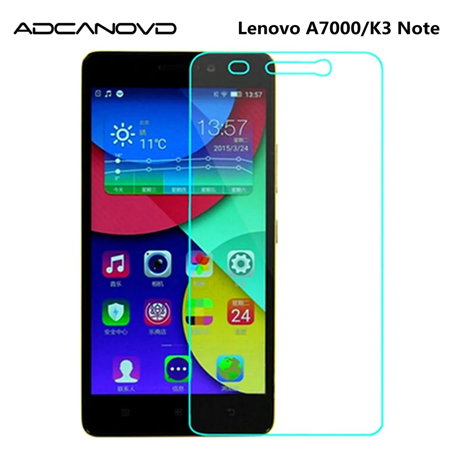Закаленное стекло для Lenovo A6000 A7000 A2010 A1000 P70 K3 note Защитная пленка экрана lenovo vibe s1 lite