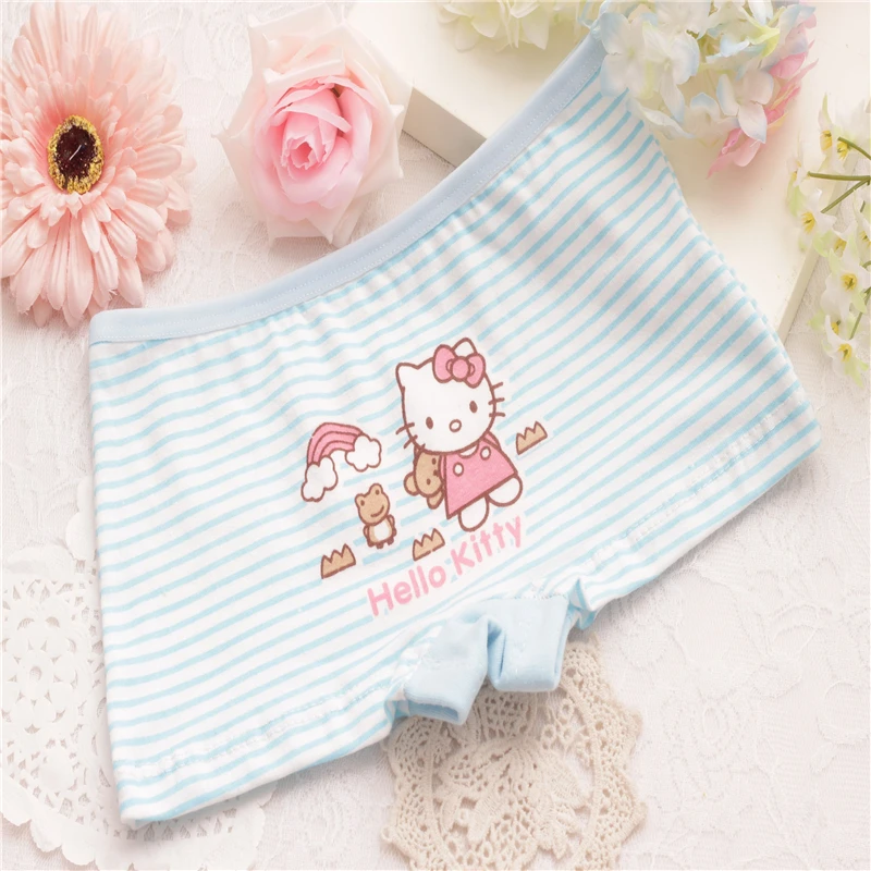 4 шт./лот Трусы-шорты для маленьких девочек детские трусы-боксеры трусики CGUB 6012 |