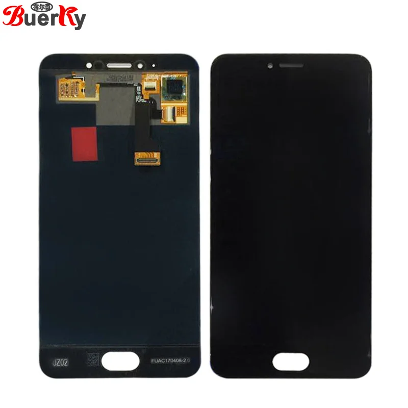 BKparts Протестировано для Meizu MX6 M685H M685Q M685U M685C ЖК дисплей сенсорный экран стекло