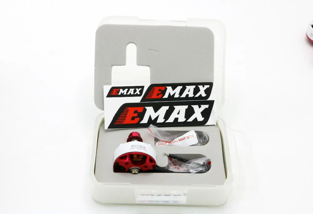 EMAX RS2306 2400KV /2750KV белый Оригинальный бесщеточный мотор RaceSpec для квадрокоптера FPV