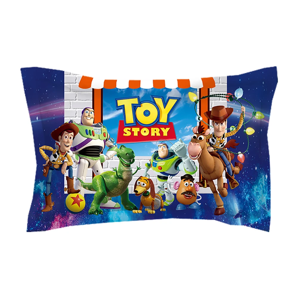 Набор постельного белья disney Toy Story, двойной размер, пододеяльник, набор для детей, домашний декор, постельное белье king queen, Комплект постельного белья из 3 предметов для мальчиков