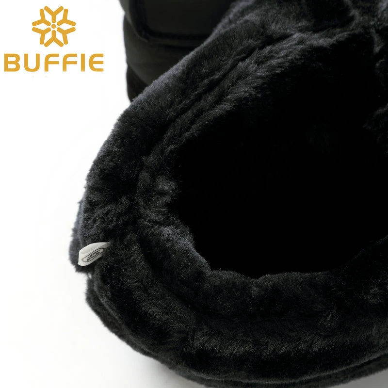 Мужская обувь зимние ботинки однотонные черные большие размеры 36 47 брендовые