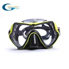 Маска для подводного плавания, противотуманная, из 100% жидкого силикона