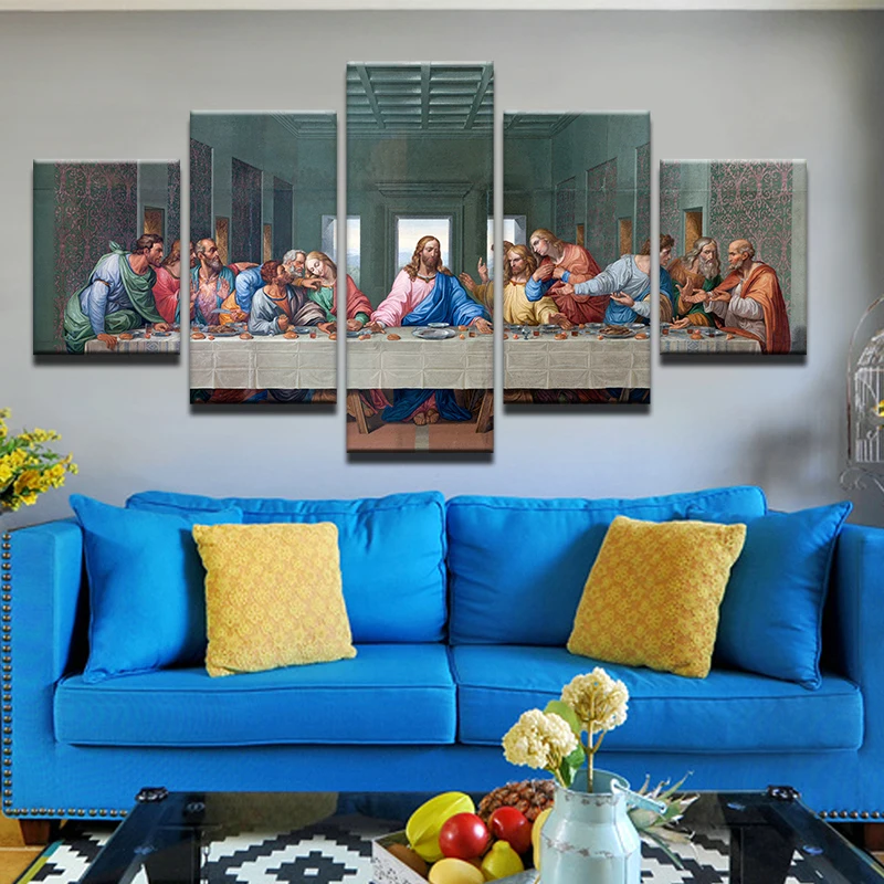 Модульные фотографии HD Печать холст картина Иисуса настенная художественная
