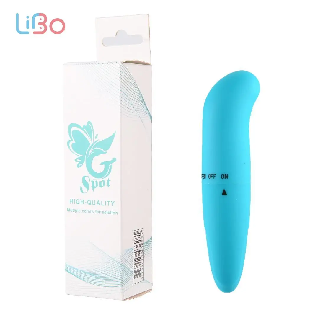 Li bo палочка вибратор G Spot Вагина ABS маленькая пуля клиторальный стимулирующий