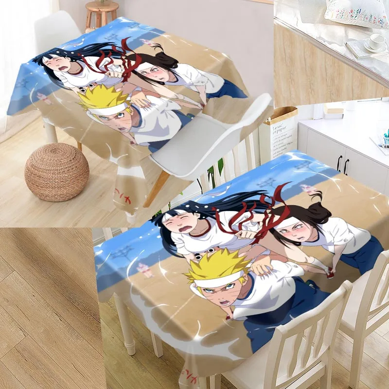 tablecloth Наруто стол печать обложек влагостойкая скатерть больше размер скатерти кухня свадебное оформление отеля - Цвет: tablecloth