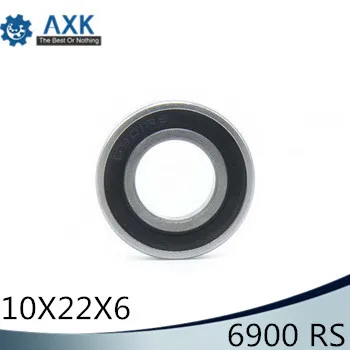 6900 2RS подшипник ABEC 1 (10 шт.) 10x22x6 мм Метрическая тонкий срез упорные шариковые