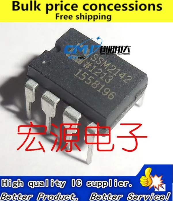 Бесплатная доставка 10 шт./лот SSM2142P SSM2142 DIP 8 IC|Запасные части| |