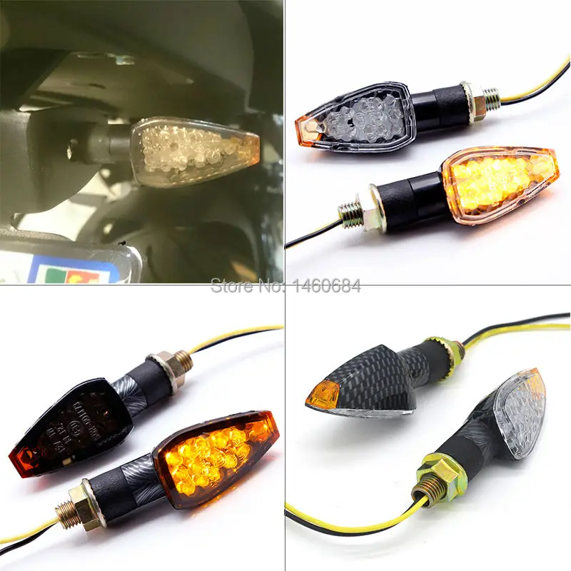 2 шт. мигающий светодиодный указатель поворота для мотоцикла 12 светодиодов|light