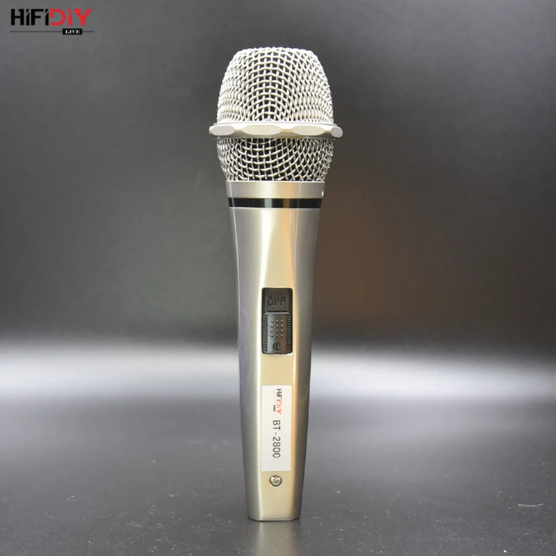 Профессиональные Проводные микрофоны HIFIDIY для прямого эфира микрофон караоке