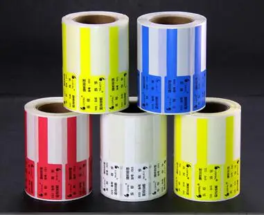 500 PCS/ROLL network cable label sticker, durable waterproof and oilproof, Item No. HT03
