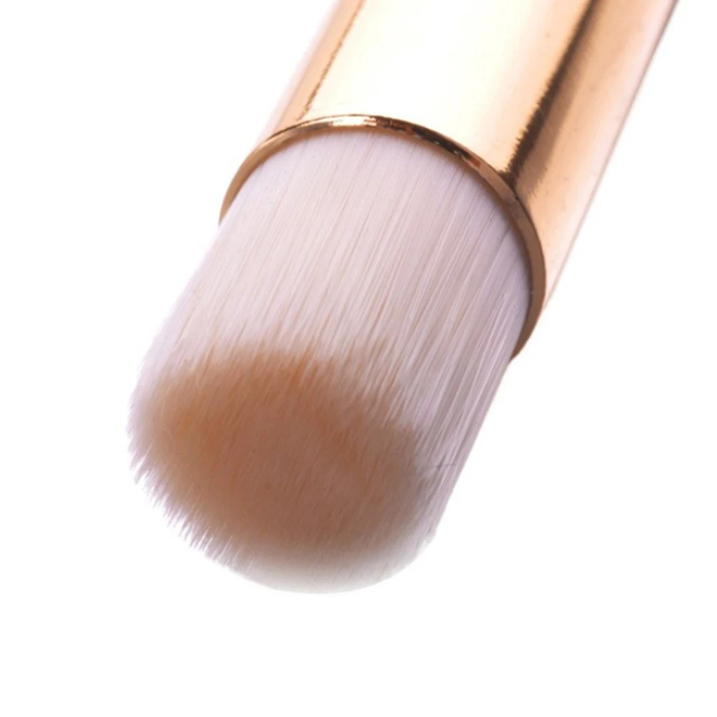 

New Single Blackhead Remover Makeup Brush Wooden Handle Flat Headed Facial Nasal Shadow Cleaning Brush