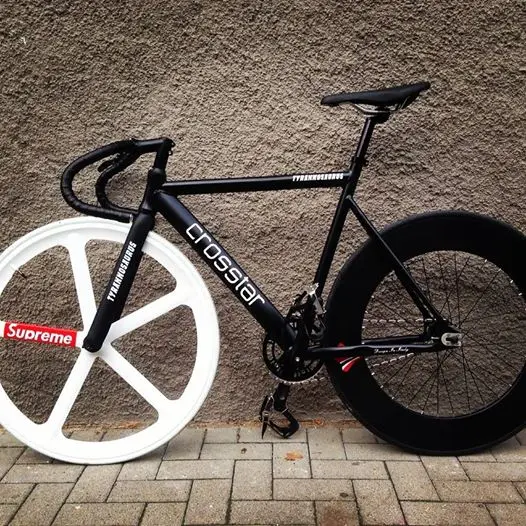 Фиксированный Шестерни перейдите Aerospoke 5 spoke/пять говорил Фикси трек колеса