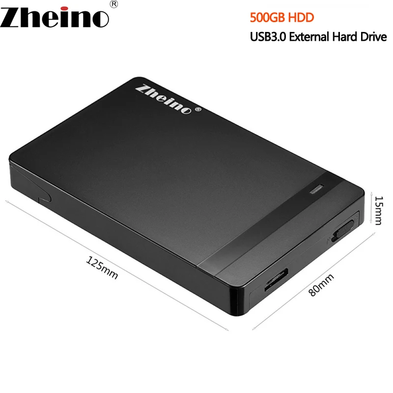Zheino 2 5 дюймов USB 3 0 500 Гб внешний HDD16MB кэш 5400 об/мин портативный жесткий диск для
