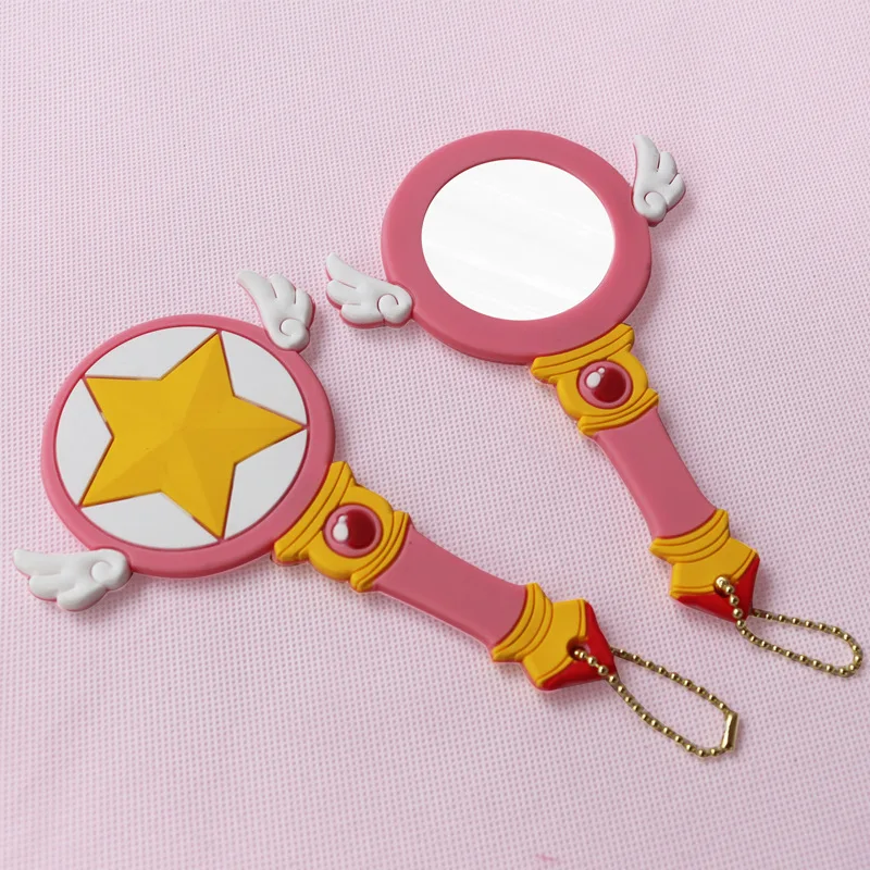 Маленькое карманное зеркало Sakura Stars волшебное для макияжа|pocket mirror|makeup mirrorsmall pocket