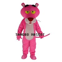 new pink panther mascot high quality costume fancy dress adult suit party carnival parade free shipping