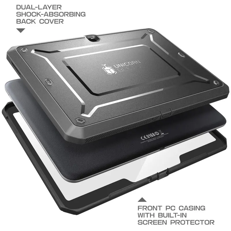 SUPCASE For Samsung Galaxy Tab 4 10.1 Case UB Pro Full body Rugged Hybrid Protective Cover with Built in Screen Protector|Чехлы для
