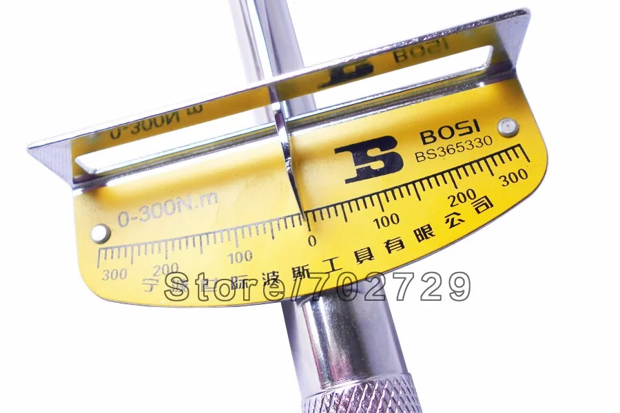 BOSI great 1/2 Dr. Торцевой динамометрический ключ Натяжной ключ 0-300N.m