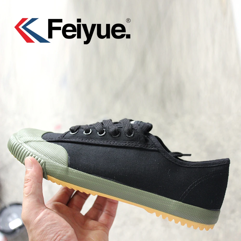 Feiyue/обувь; стиль; черные кроссовки для боевых искусств; женская и мужская обувь для кунг-фу; прогулочная парусиновая обувь