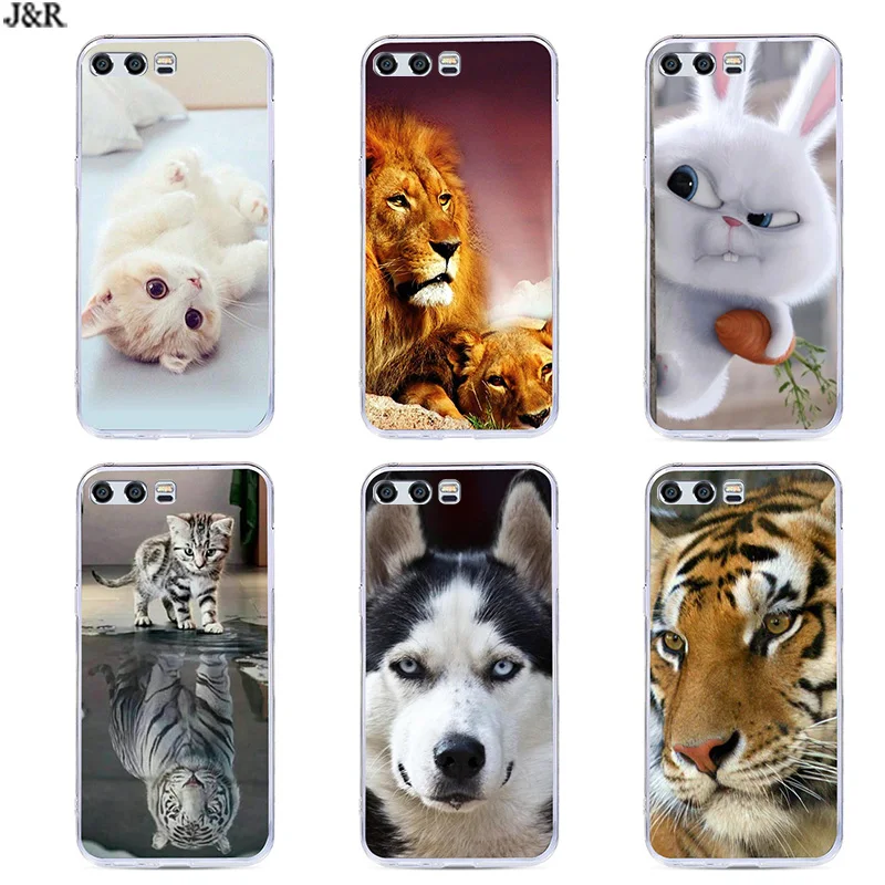 Cover For Huawei Honor 9 Case Silicone Soft Printing Back Protection Honor9 stf-l09 TPU Phone Cases Coque 5.15" 64GB |