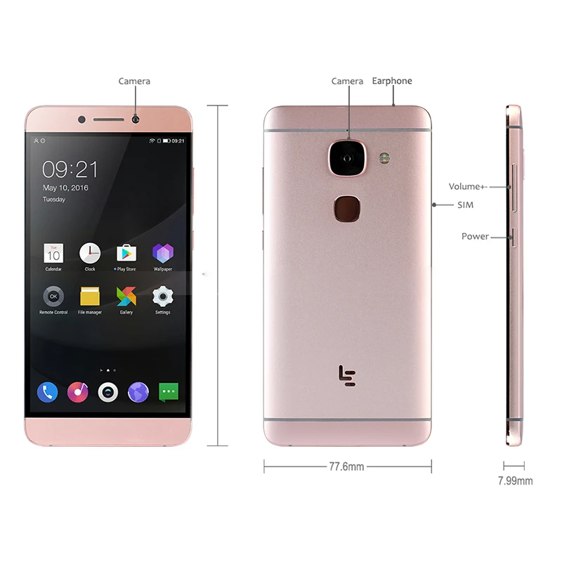 Оригинал Letv LeEco Le Max 2 X820 4 аппарат не привязан к оператору сотовой связи мобильный