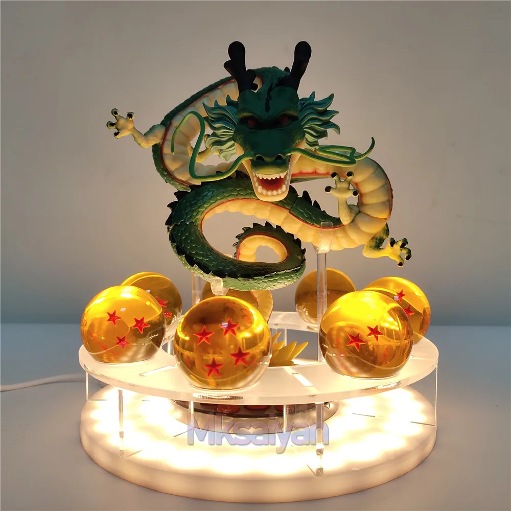 Dragon Ball Z Shenron хрустальный шар Сделай Сам ночной Светильник фигурку модель USB DBZ