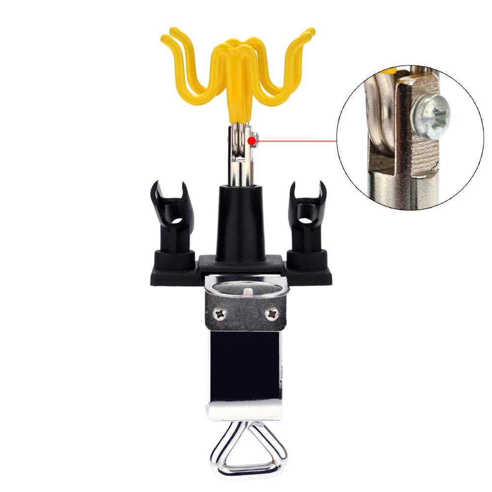 Держатель Аэрограф 4 Крепления подставка набор для Краскораспылитель держатель