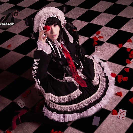 Женский костюм для косплея Danganronpa Celestia Ludenberg|cosplay costume|costume for womencelestia ludenberg |