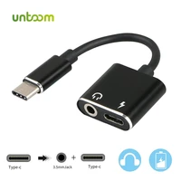 2 in 1 type c adapter to 3 5mm headphone jack charging supports audio and charging usb type c audio charging for xiaomihuawei