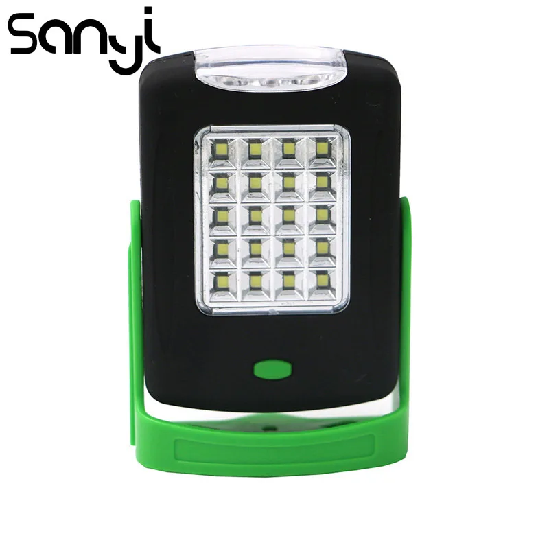 20LED вспышка светильник Магнитный рабочий подставка для фонаря подвесной