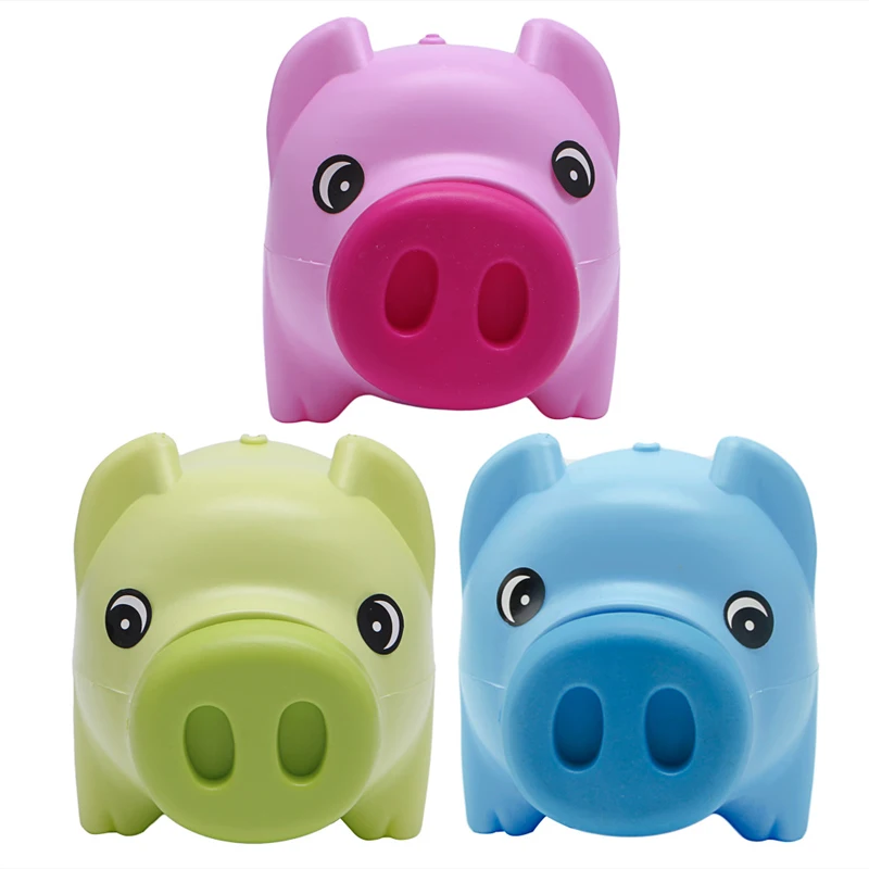Копилка пластиковая Монета Наличные Коллекционная копилка свинья игрушка