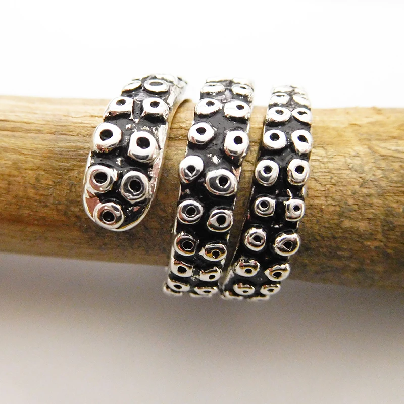 Новый щупальце кольцо античная Стиль Осьминог Ювелирное Украшение регулируемое