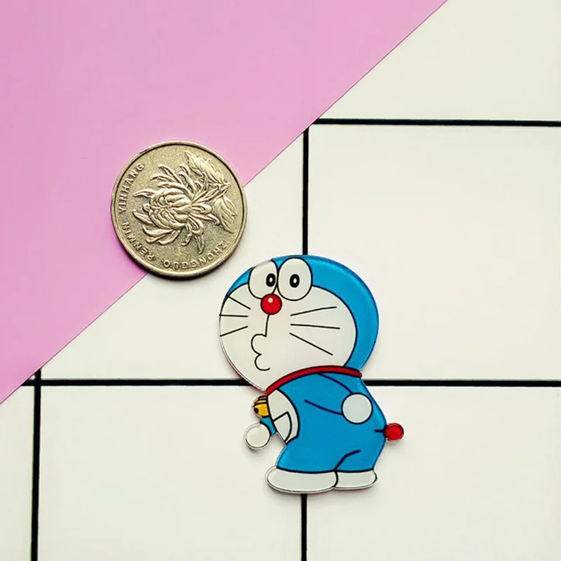 1 шт. Акриловые Броши мультфильм японское аниме Дораэмон Рюкзак Студенческие
