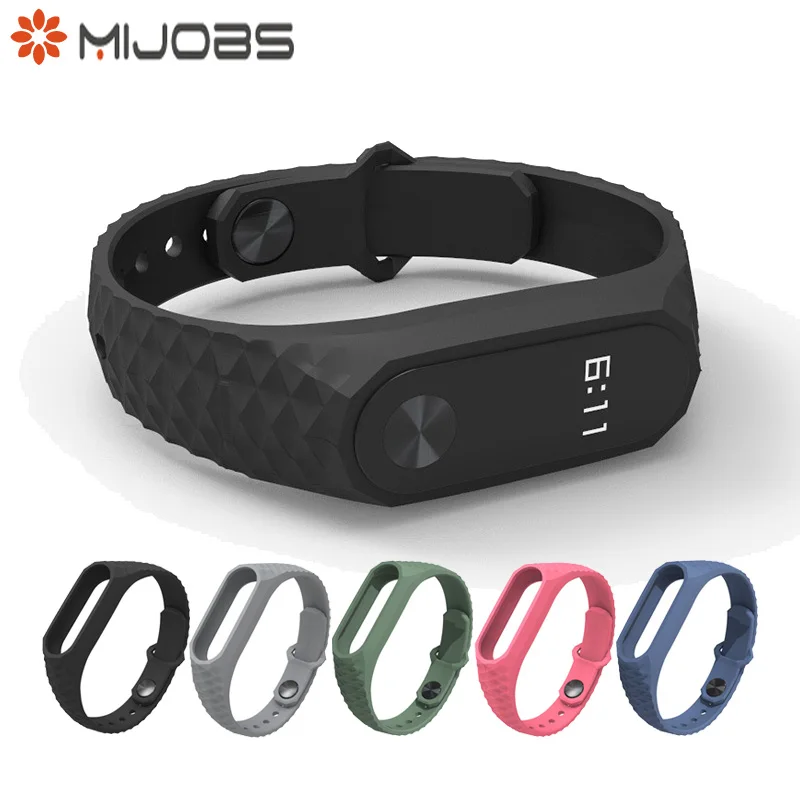 Оригинальный ремешок Mijobs Aurora для Xiaomi Mi Band 2 несколько браслетов сменные красивые