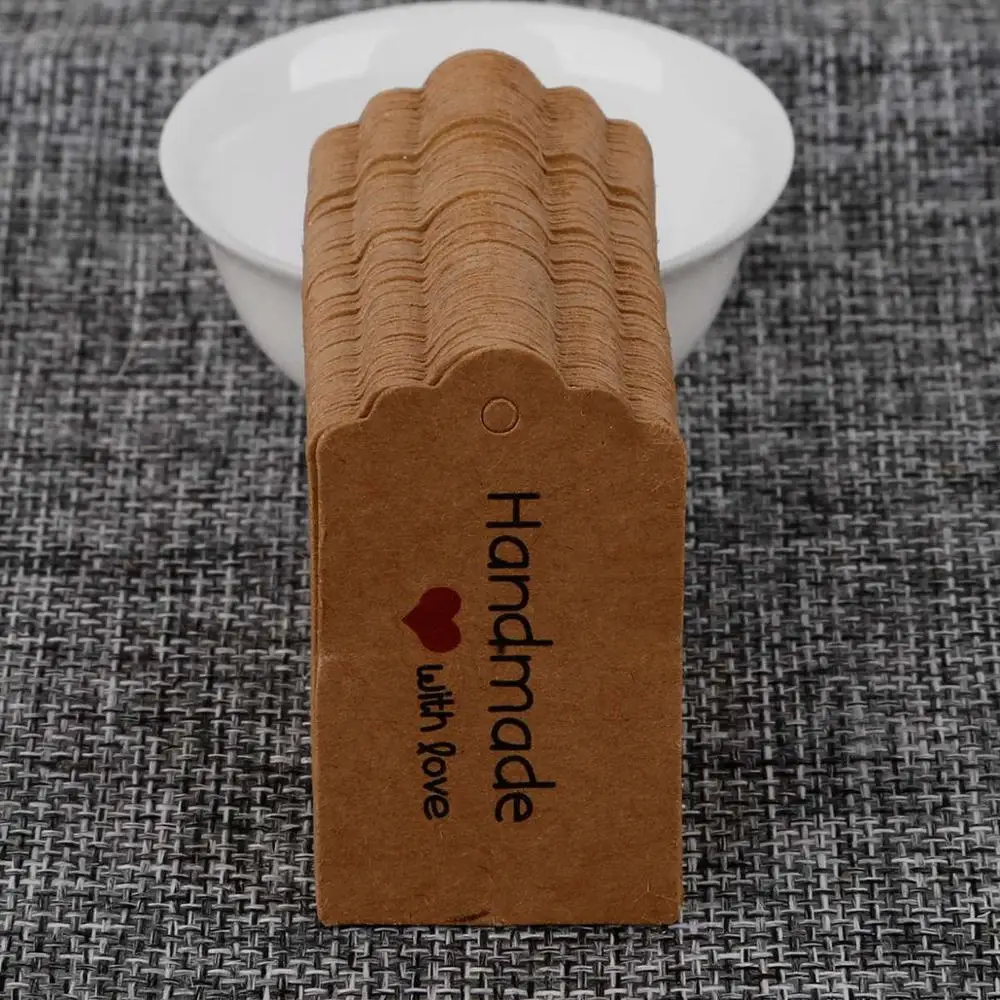 

Бирки из крафт-бумаги Beadia