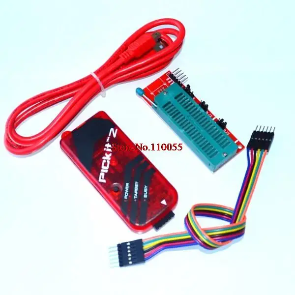 Программатор PICKIT2 + PIC ICD2 PICKit 2 PICKIT 3 универсальный программатор Seat FZ0508 |