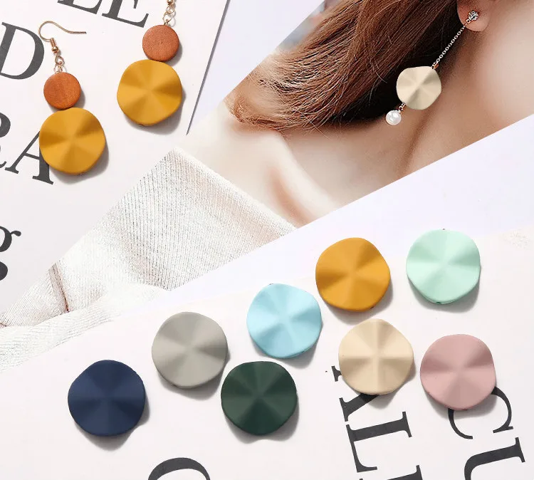 

Candy Color Wave Resin Double Hole Beads Pendant DIY Handmade Ear Jewelry Making Earrings Accessories Pendant Necklace 8pcs