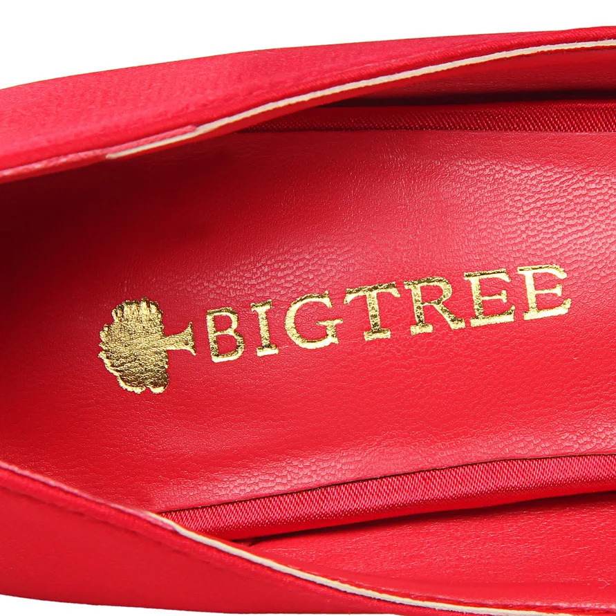 BIGTREE/летние женские туфли на высоком каблуке с острым носком туфли-лодочки