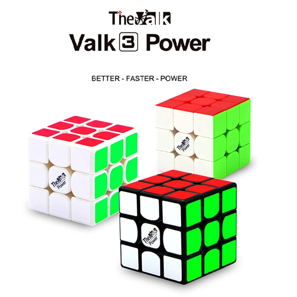 Valk3 Power M/Valk 3 Mini 3x3x3 Speed Magnetic Mofangge Qiyi Professional Competition Cubes Toy WCA Puzzle Magic Cube By Magnets | Игрушки и