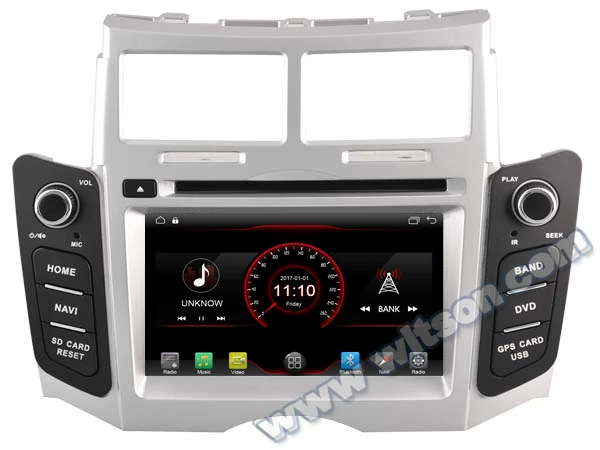 Автомобильная DVD система WITSON на Android 10 для TOYOTA YARIS (2005 2011) автомобильный dvd плеер с