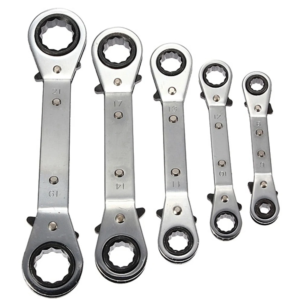 3 размера гаечный ключ с трещоткой Комбинации гаечные ключи комплект из за