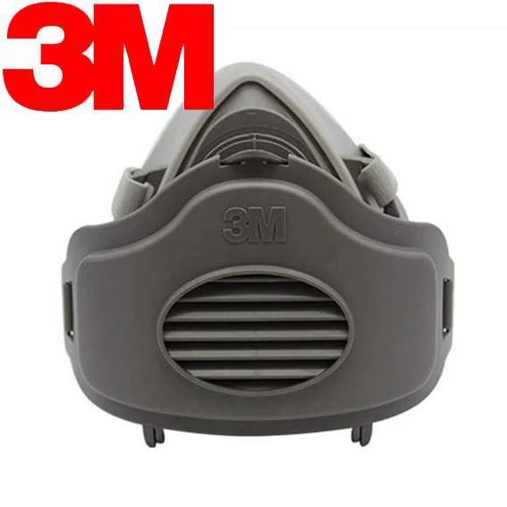 3M респиратор 3200 1203 3303CN 3N11CN 385CN с одним резервуаром 4-в-1 профессиональных предотвращения заболеваний кислота органический газ SO2 водорода - Цвет: 3700Filter Reception